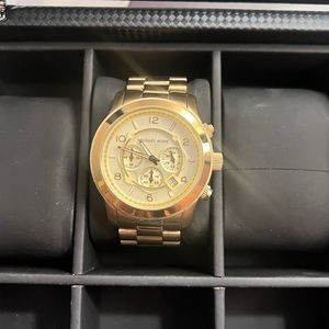 Gold Michael Kors watch